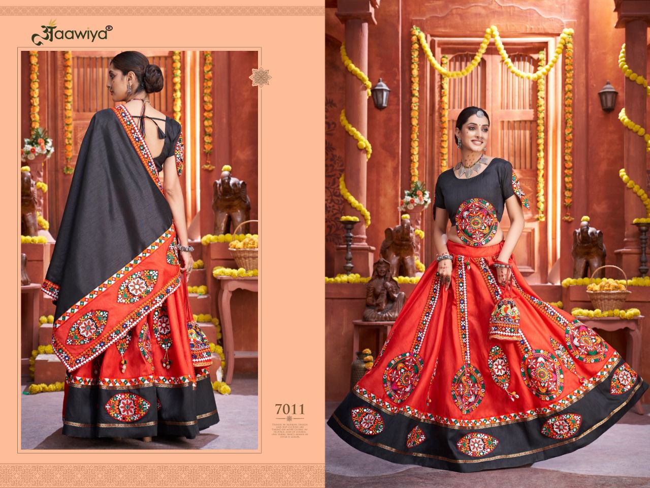 aawiya official rajwadi vol 3 fancy Innovative look lehenga choli catalog