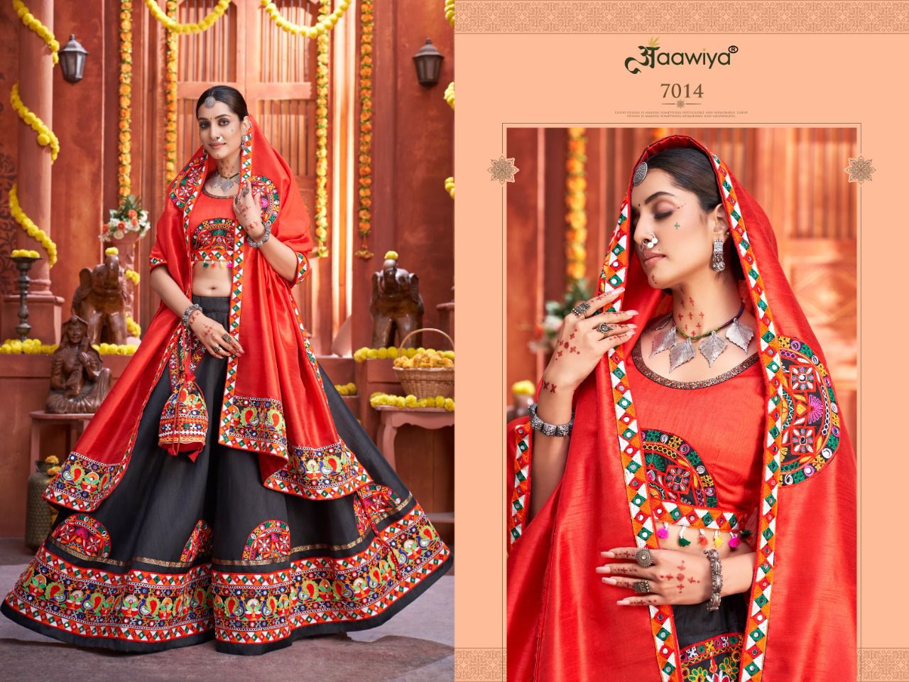 aawiya official rajwadi vol 3 fancy Innovative look lehenga choli catalog