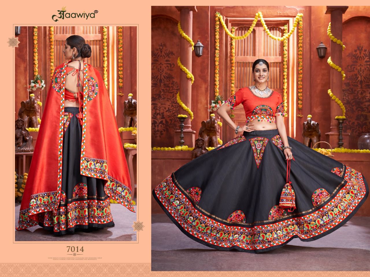 aawiya official rajwadi vol 3 fancy Innovative look lehenga choli catalog