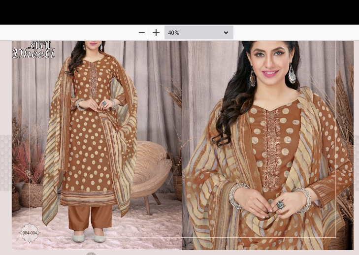 alok suit dheeti Pure Zam Cotton gorgeous look salwar suit catalog