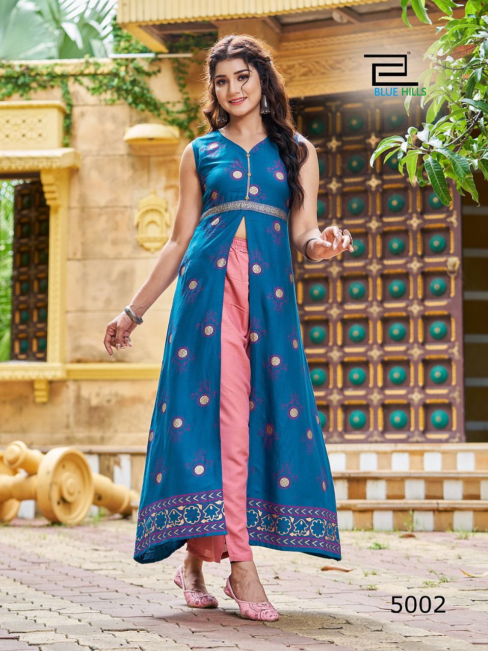 blue hills summer season vol 5 rayon astonishing kurti catalog