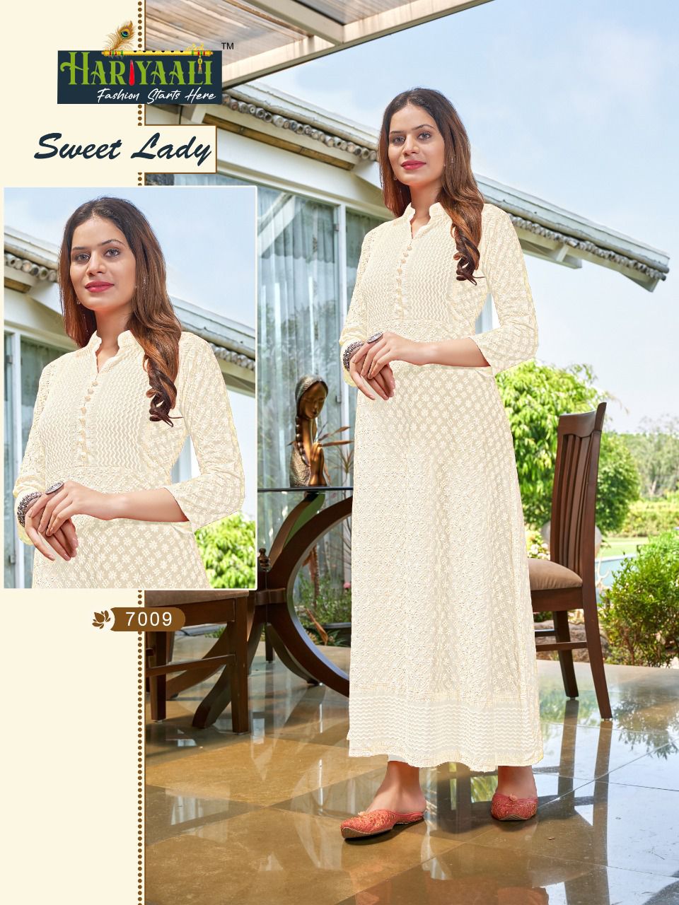 Hariyaali Sweet lady rayon innovative look kurti catalog