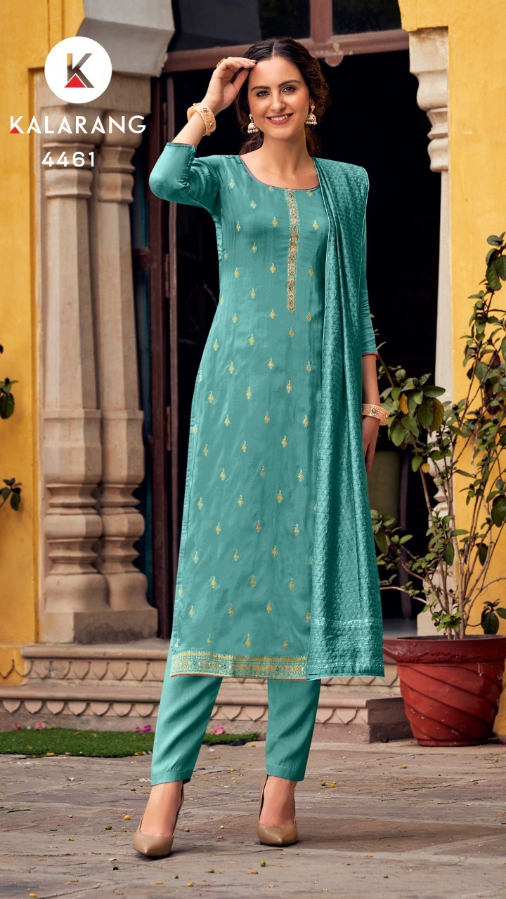 kalarang agni dola muslin elegant look salwar suit catalog