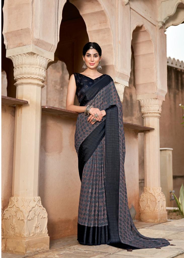 lt kashvi creation daina candy moss attrective print saree catalog