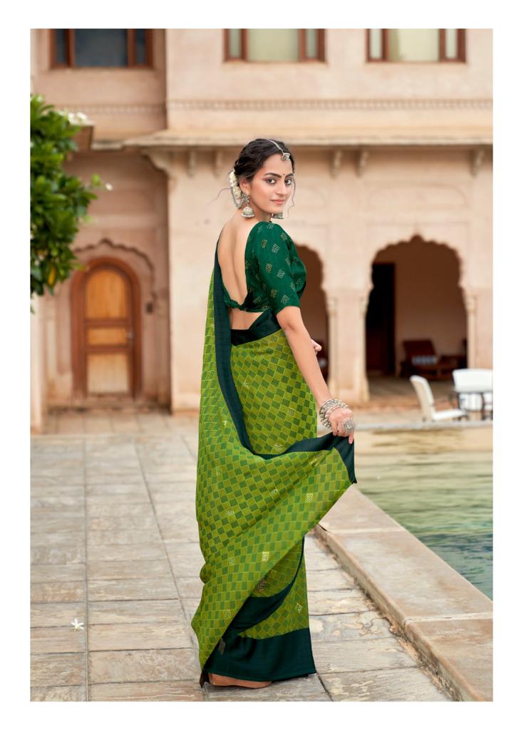 lt kashvi creation daina candy moss attrective print saree catalog