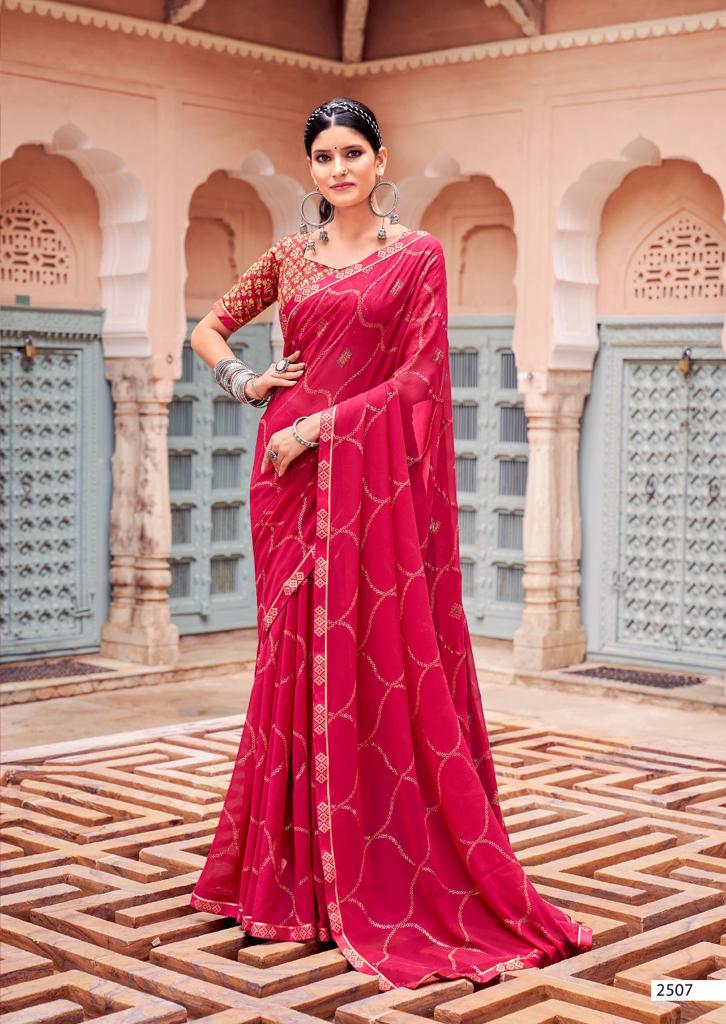 lt kashvi creation kalki geprgette elegant saree catalog