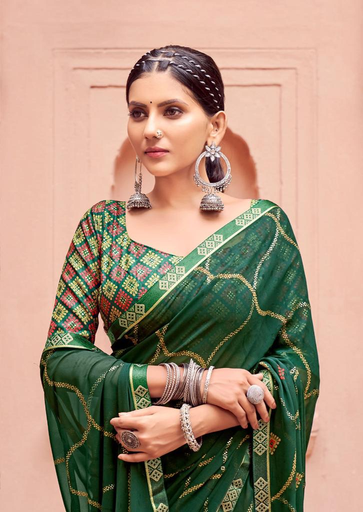 lt kashvi creation kalki geprgette elegant saree catalog