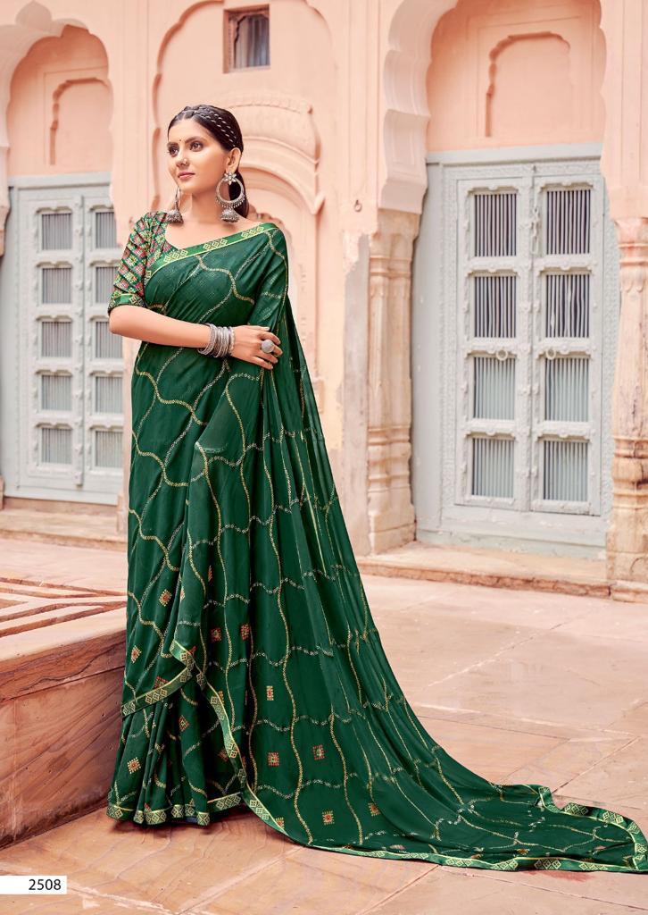 lt kashvi creation kalki geprgette elegant saree catalog