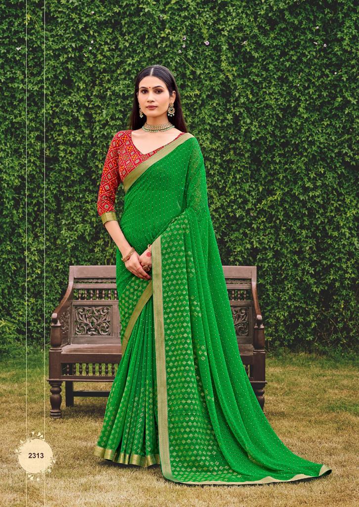 lt kashvi creation mannat georgette innovative look saree catalog