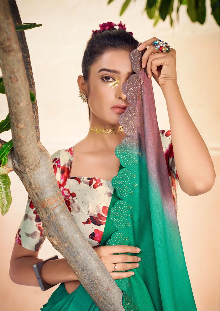 lt kashvi creation pranshi chiffon new and modern style saree catalog