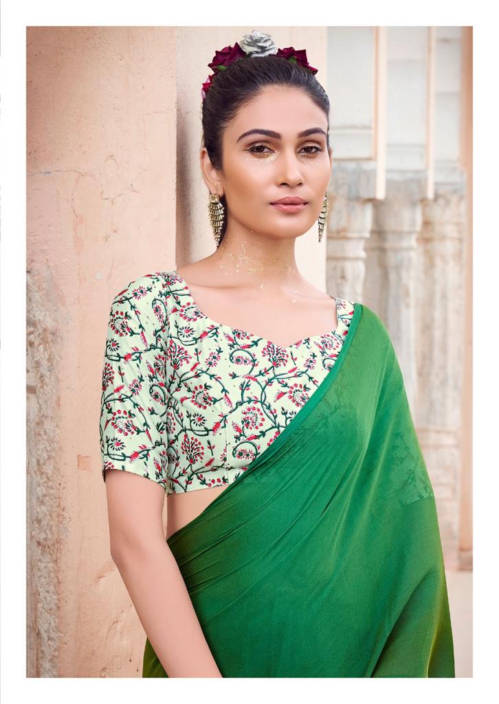 lt kashvi creation pranshi chiffon new and modern style saree catalog