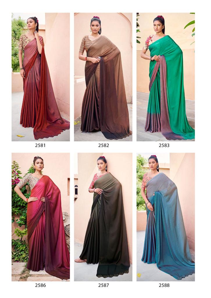 lt kashvi creation pranshi chiffon new and modern style saree catalog