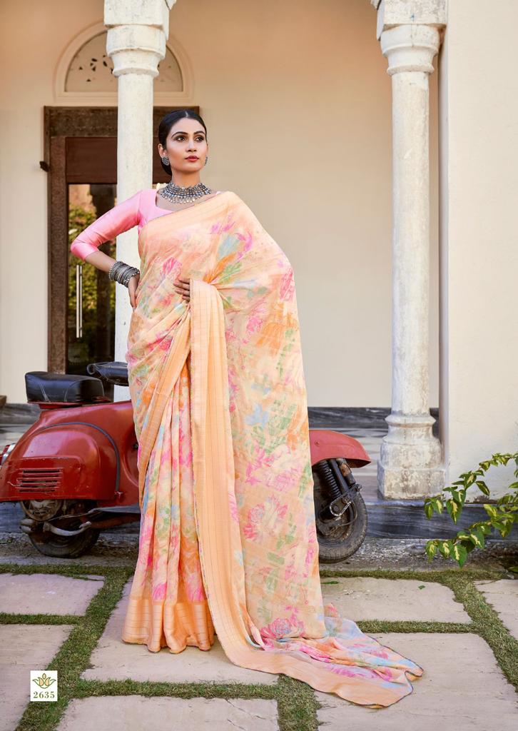 lt keshvi creation tanvi moss aattractive saree catalog