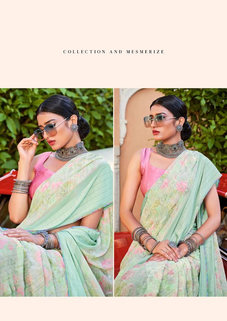 lt keshvi creation tanvi moss aattractive saree catalog