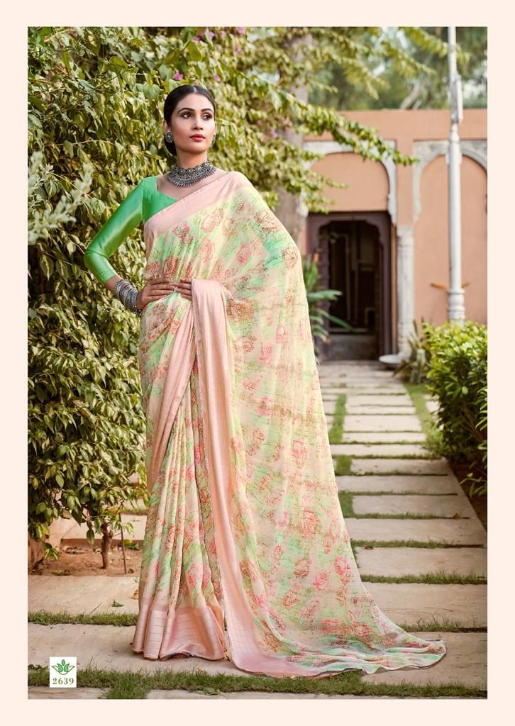 lt keshvi creation tanvi moss aattractive saree catalog