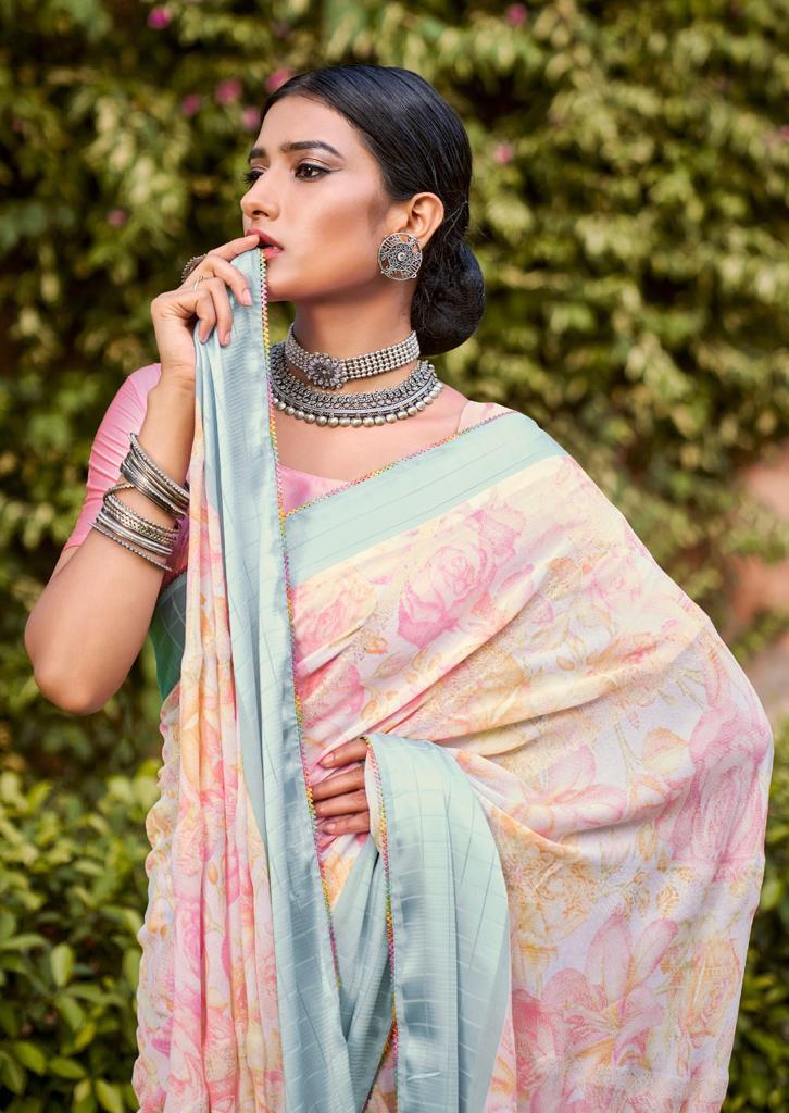 lt keshvi creation tanvi moss aattractive saree catalog