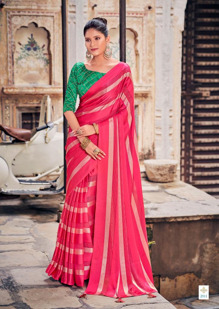 lt saree kashvi creation padmakshi viscose graceful look saree catalog