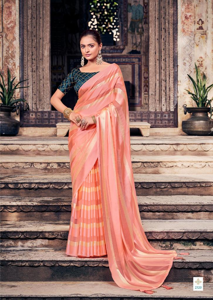 lt saree kashvi creation padmakshi viscose graceful look saree catalog