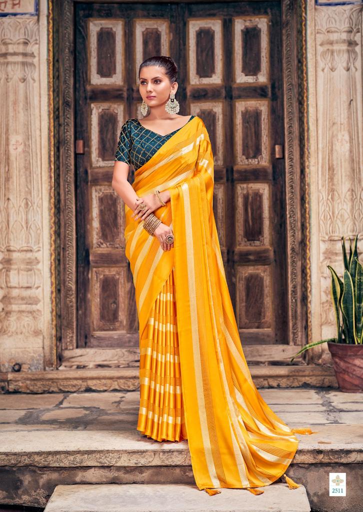 lt saree kashvi creation padmakshi viscose graceful look saree catalog