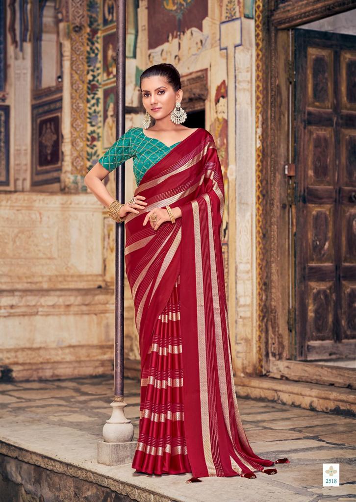 lt saree kashvi creation padmakshi viscose graceful look saree catalog