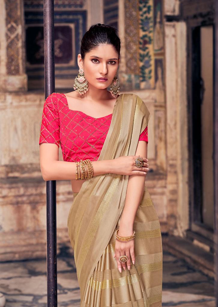 lt saree kashvi creation padmakshi viscose graceful look saree catalog