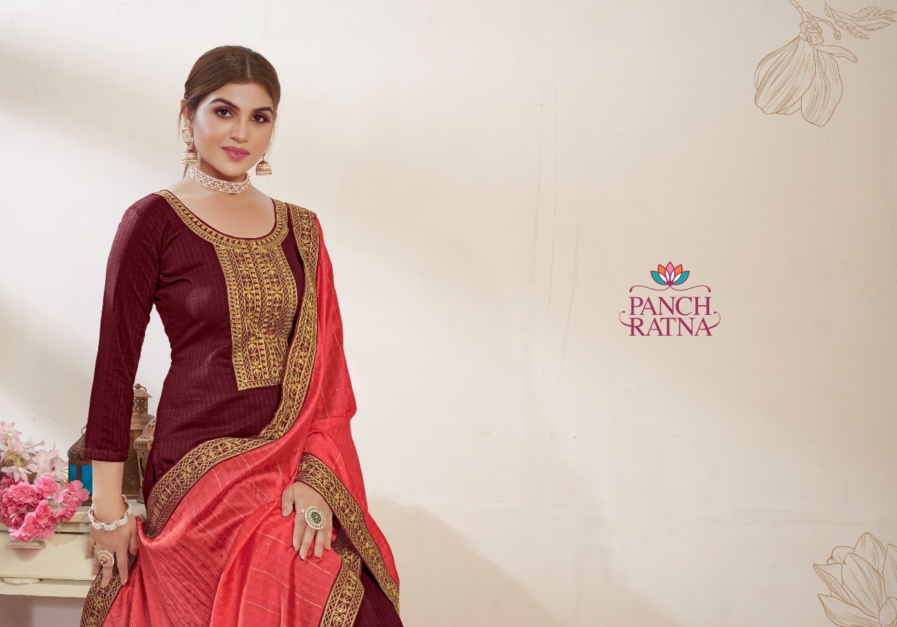 panch ratna 5 star parampara new and modern style salwar suit catalog