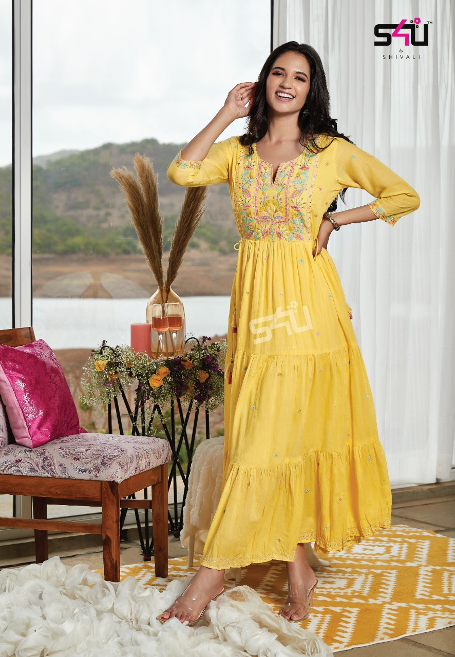 s4u mul mul cotton innovative style kurti catalog