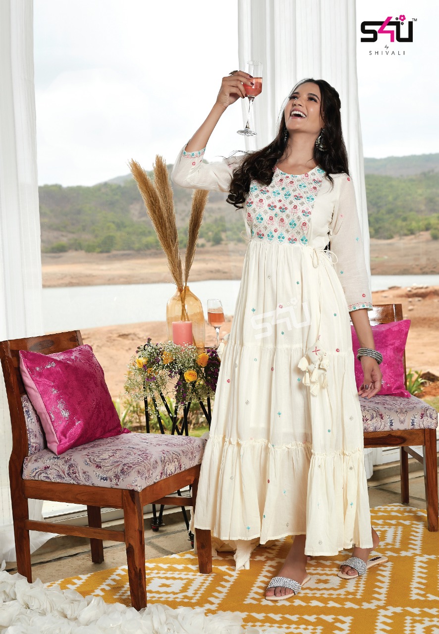 s4u mul mul cotton innovative style kurti catalog