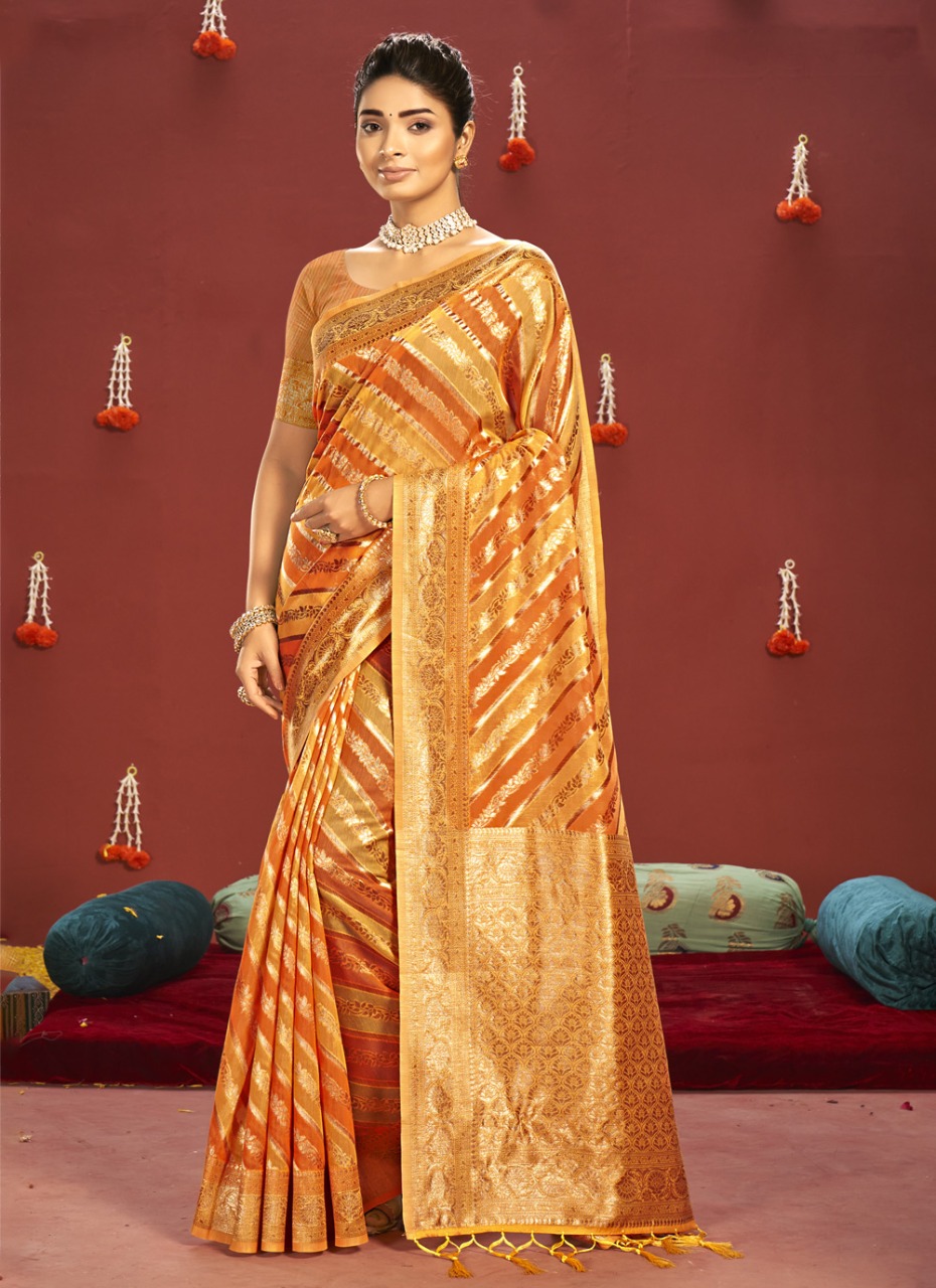 sangam print sanjivini cotton attractive look saree catalog