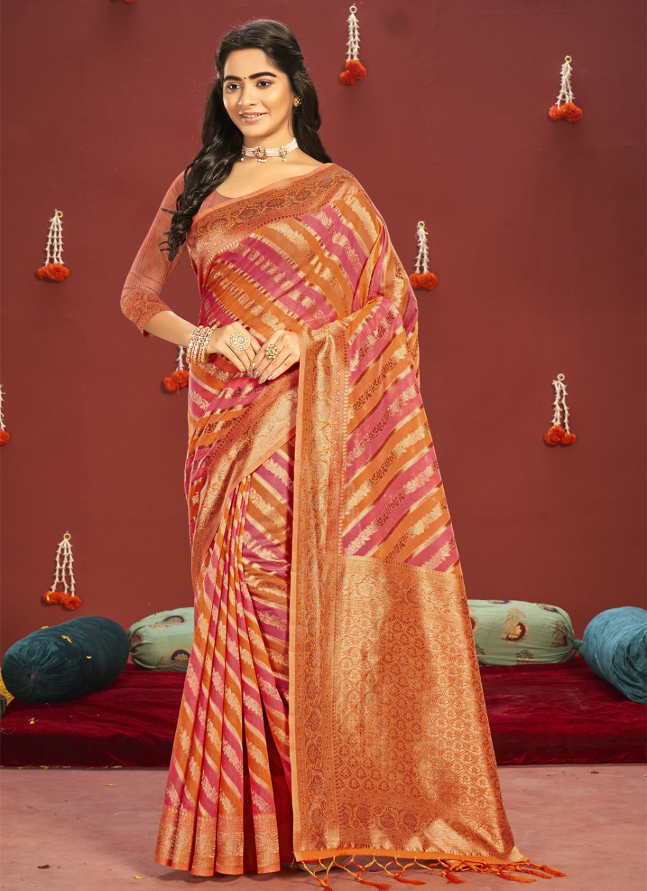 sangam print sanjivini cotton attractive look saree catalog