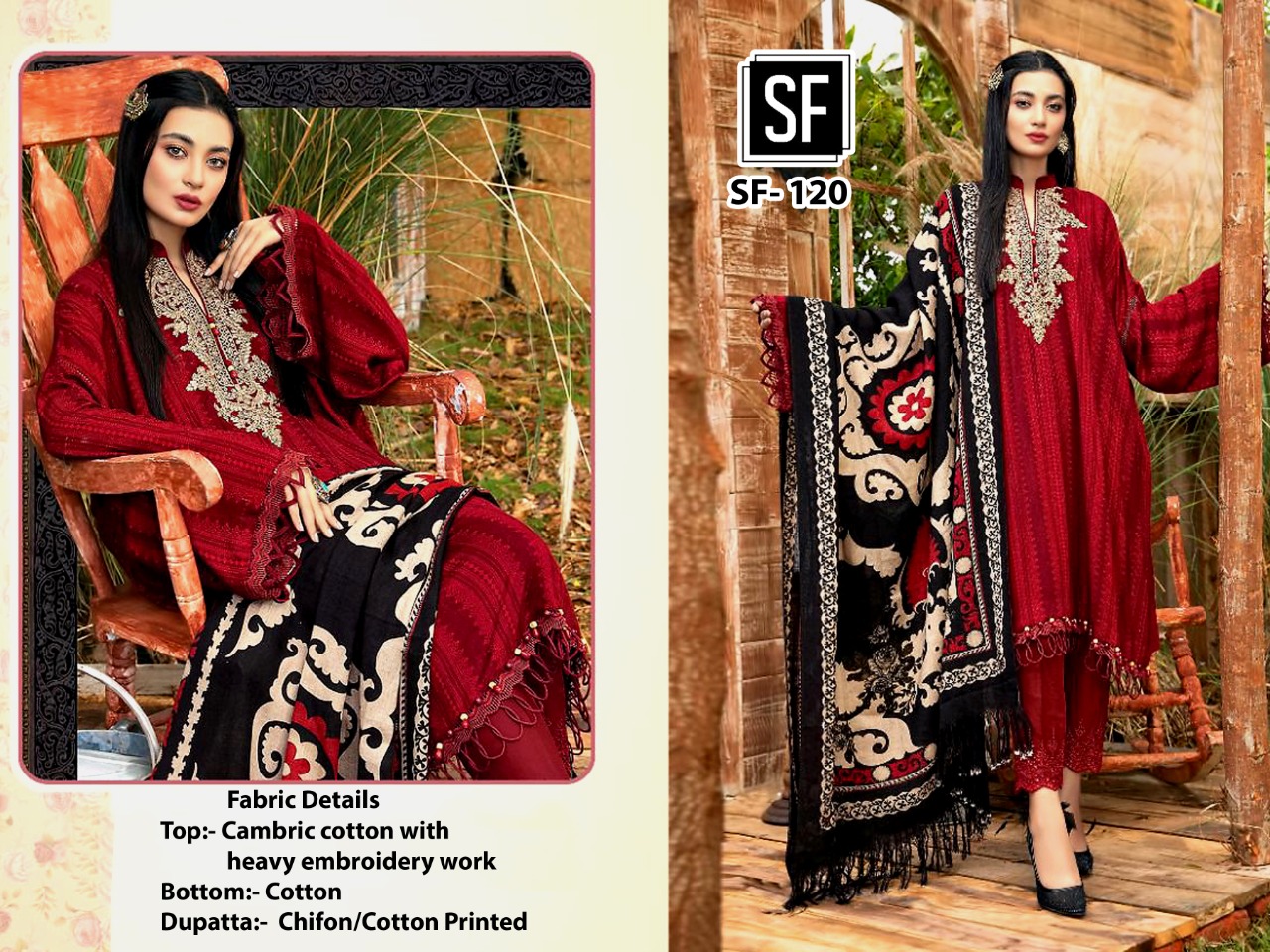 sf fashion sf 120 colours cotton regal look salwar suit catalog with cotton dupatta