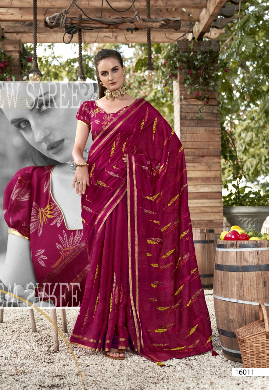 triveni saree navyposhak cotton exclusive print saree catalog