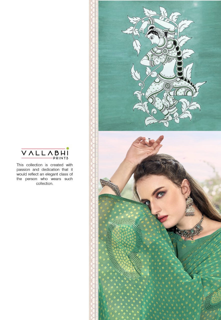 vallabhi print hamsafar weightless astonishing print saree catalog