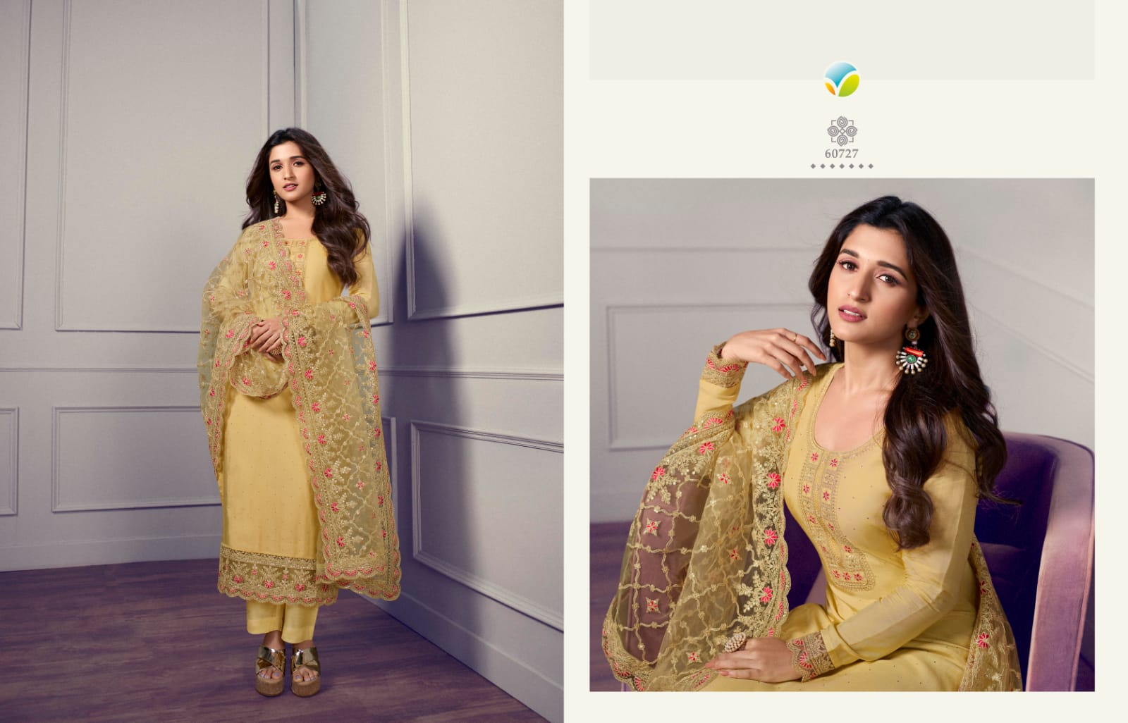 vinay fashion kaseesh shabaa dola gorgeous look salwar suit catalog