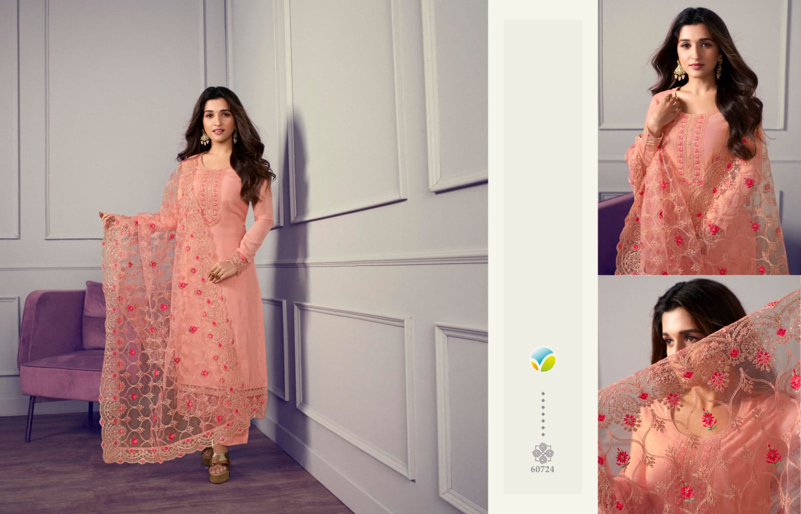 vinay fashion kaseesh shabaa dola gorgeous look salwar suit catalog