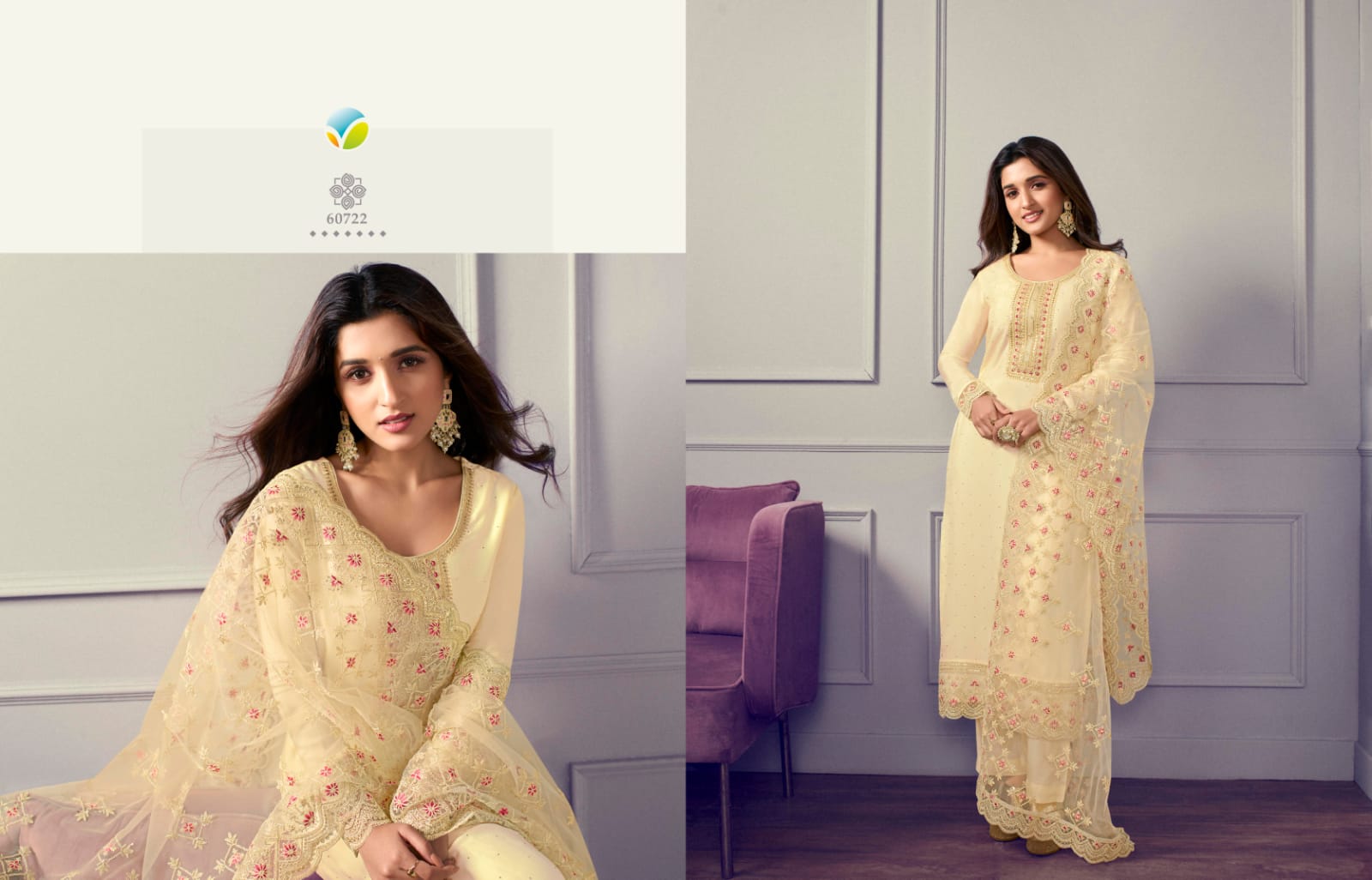 vinay fashion kaseesh shabaa dola gorgeous look salwar suit catalog