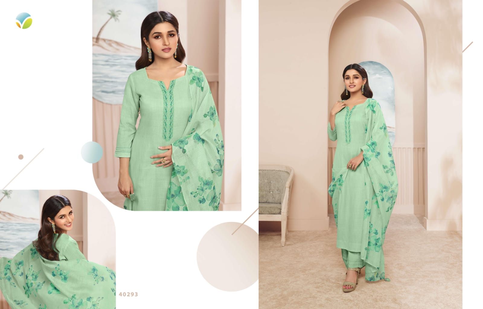 vinay fashion Tumbaa gulnaaz linen gorgeous look salwar suit catalog