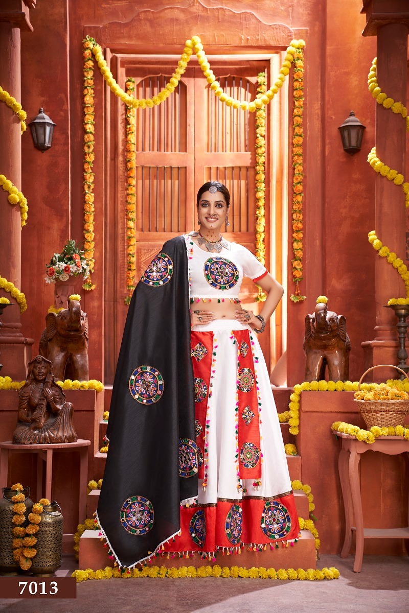 aawiya offical rajwadi vol 3 art silk festive look lehenga choli catalog