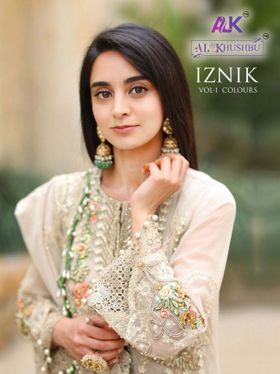 al khushbu alk d no 2020 iznik vol 1 georgette attractive look salwar suit catalog