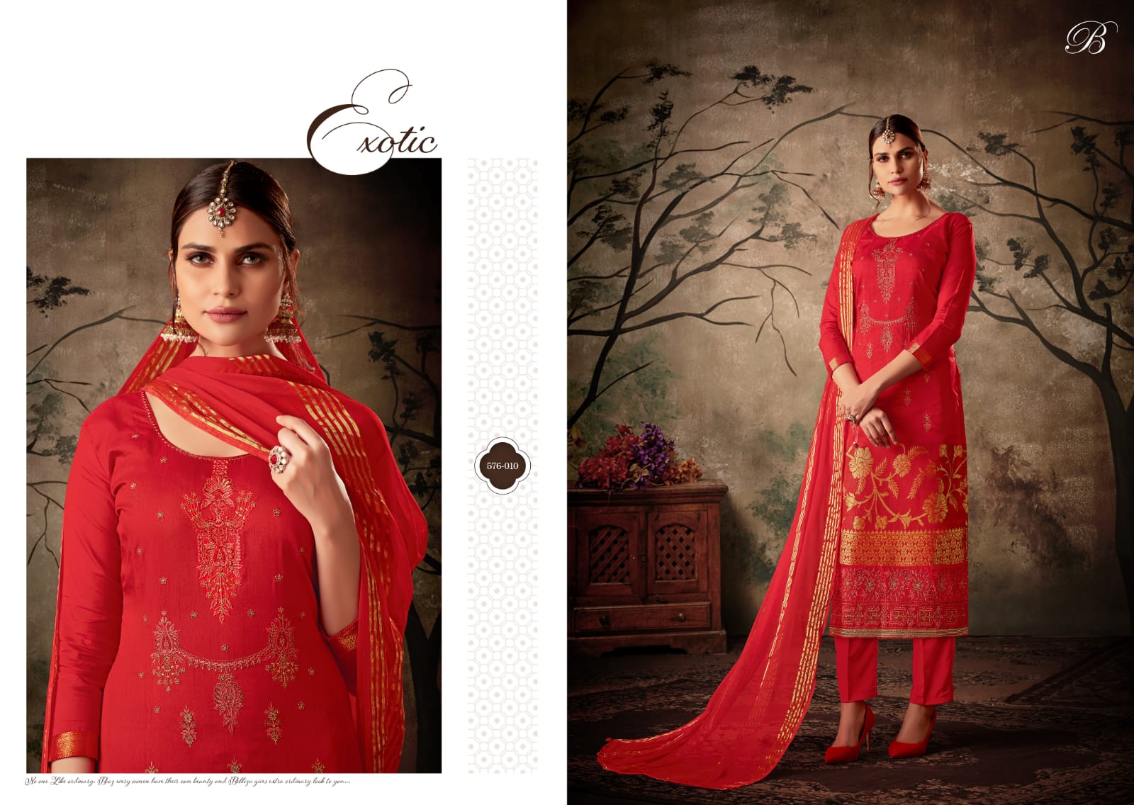 beliza desianer studio zarna silk astonishing  salwar suit catalog