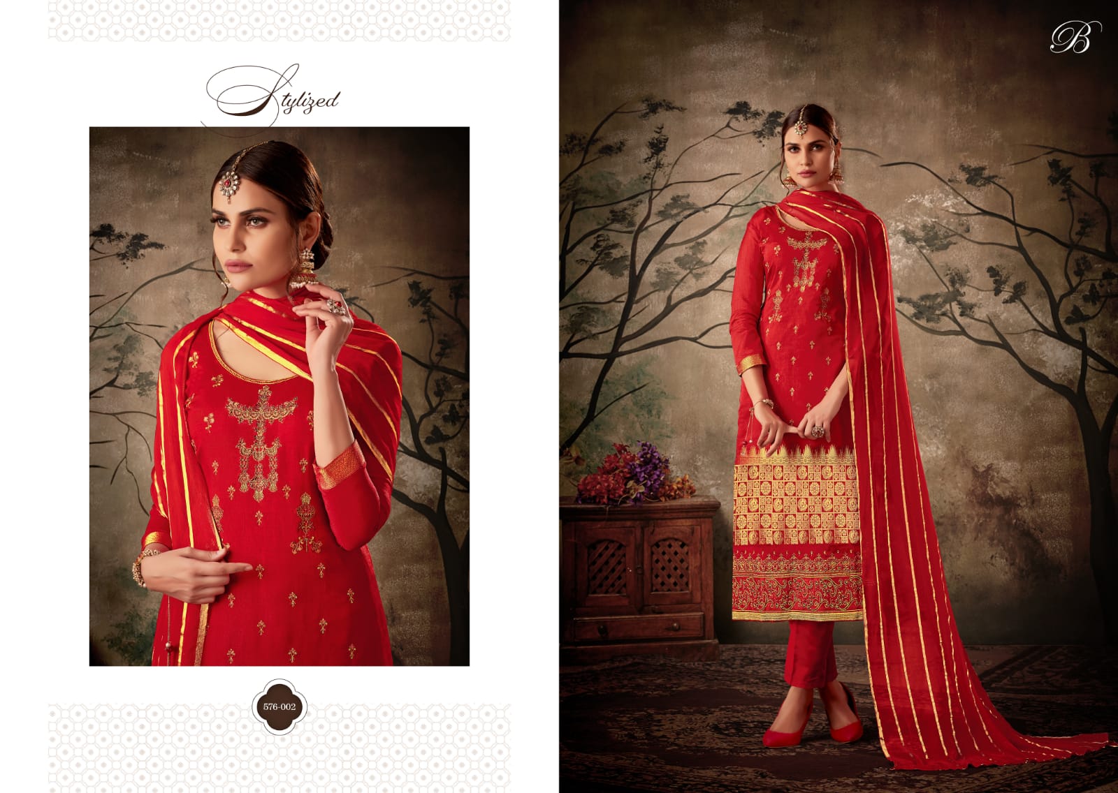 beliza desianer studio zarna silk astonishing  salwar suit catalog