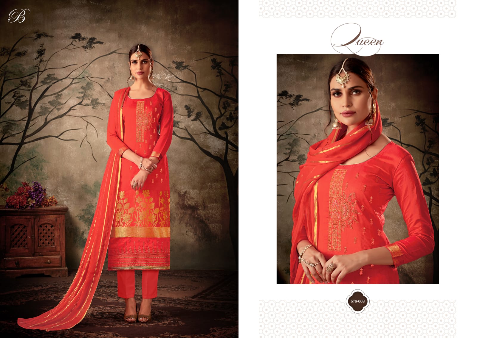 beliza desianer studio zarna silk astonishing  salwar suit catalog