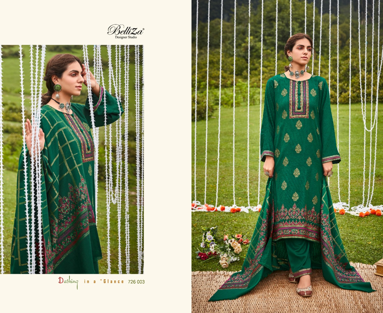 belliza designer studio gulbano psahmina exclusive print salwar suit catalog