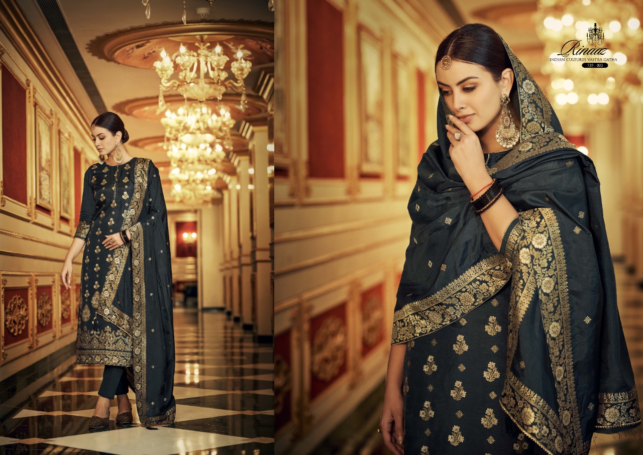 belliza designer studio rinaaz viscose exclusive print salwar suit catalog