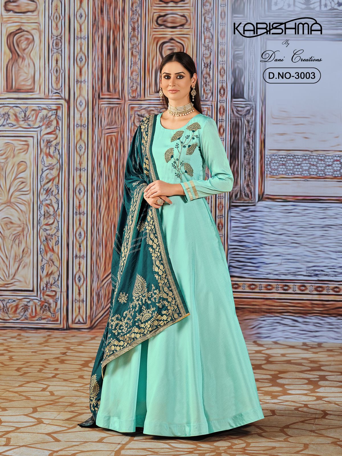 dani Karishma Vol 3 art silk gorgeous look top Bottom  with dupatta catalog