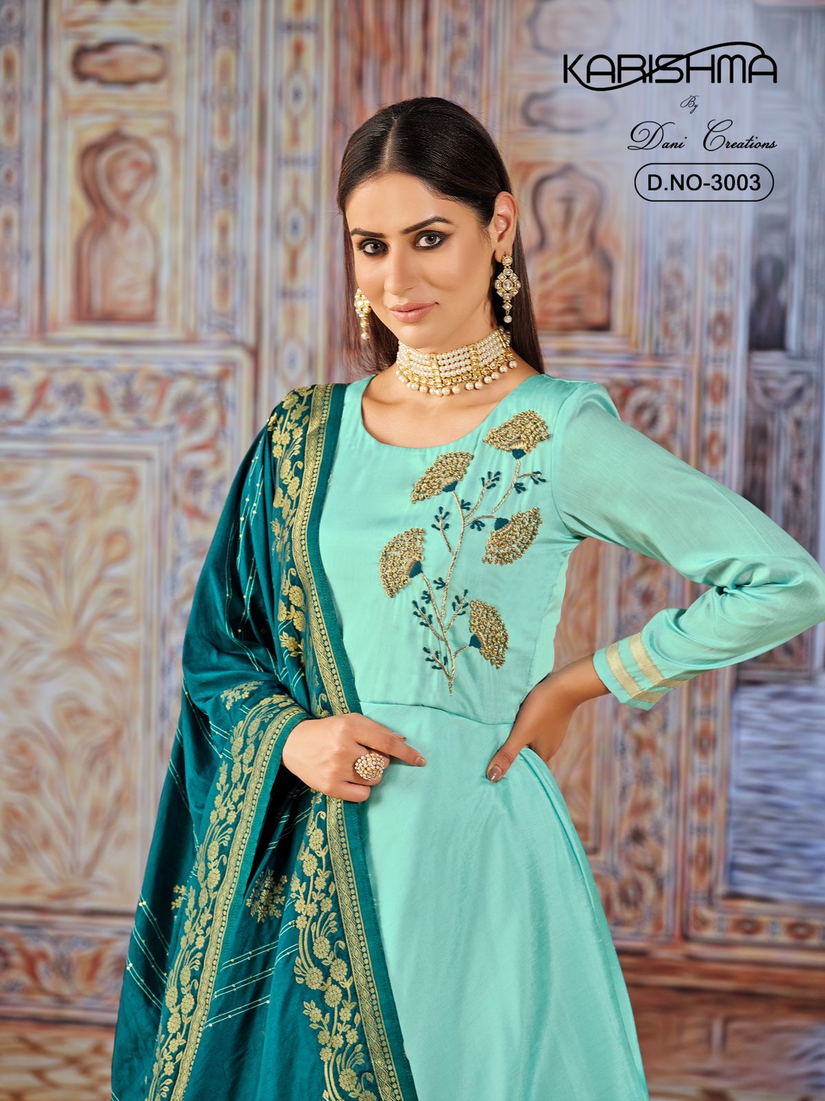 dani Karishma Vol 3 art silk gorgeous look top Bottom  with dupatta catalog