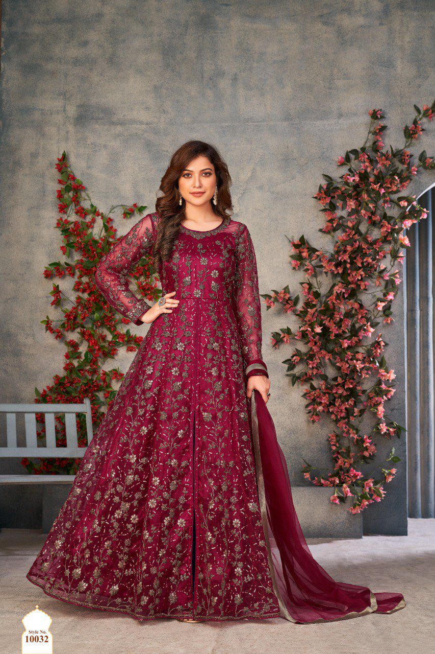 dani New Arrival Anjubaa vol 4 net elaegant salwar suit catalog