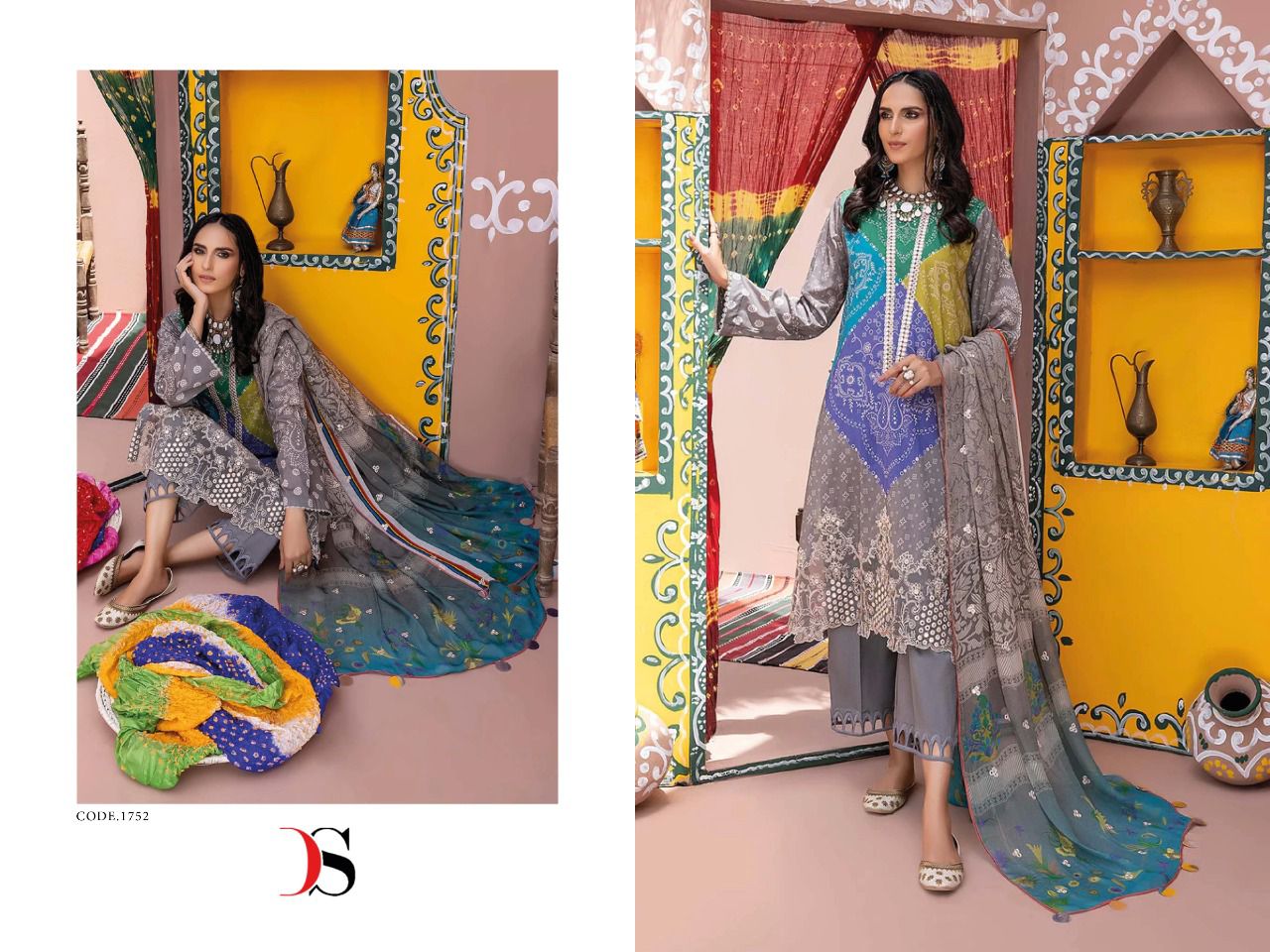 deepsy suit gulbano pashmina decnt look salwar suit catalog