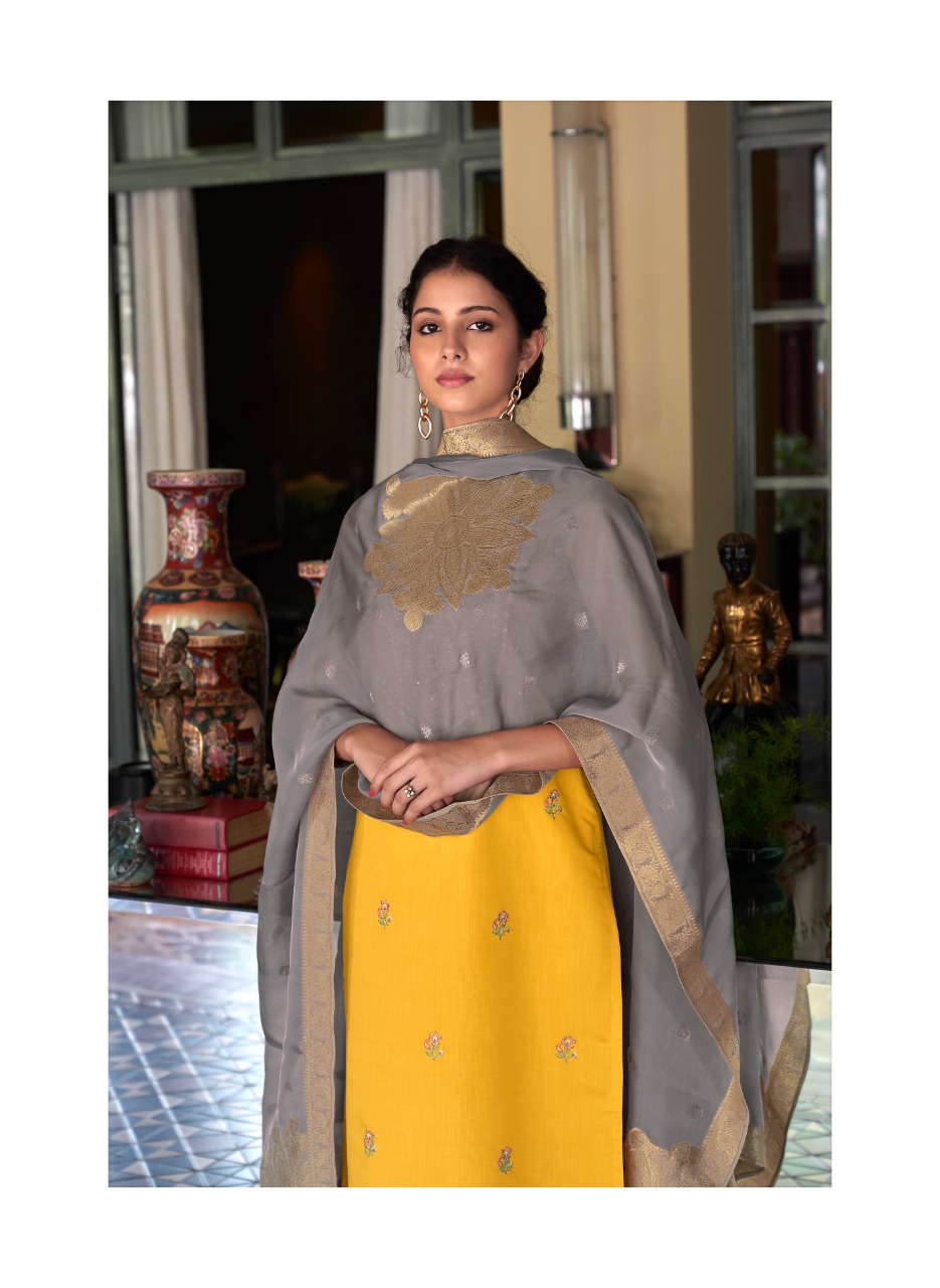 four buttons noor 2 viscose graceful look top bottom with dupatta catalog