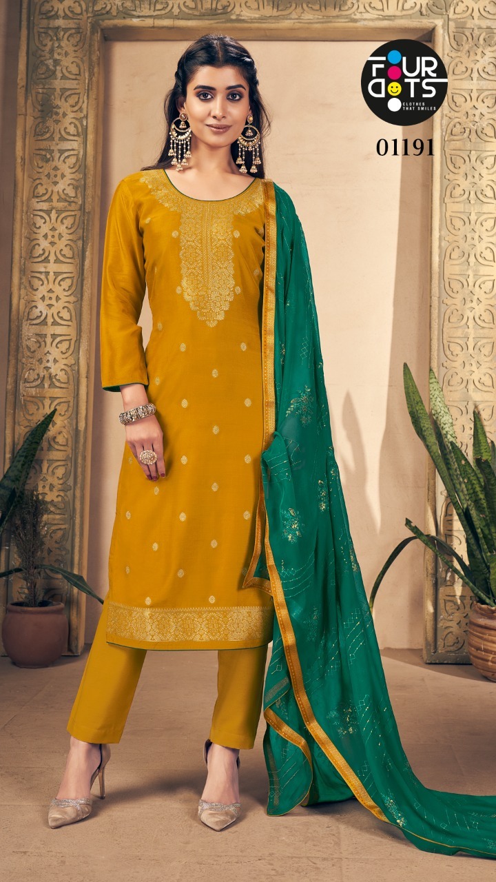 fourdots bela russian graceful look salwar suit catalog